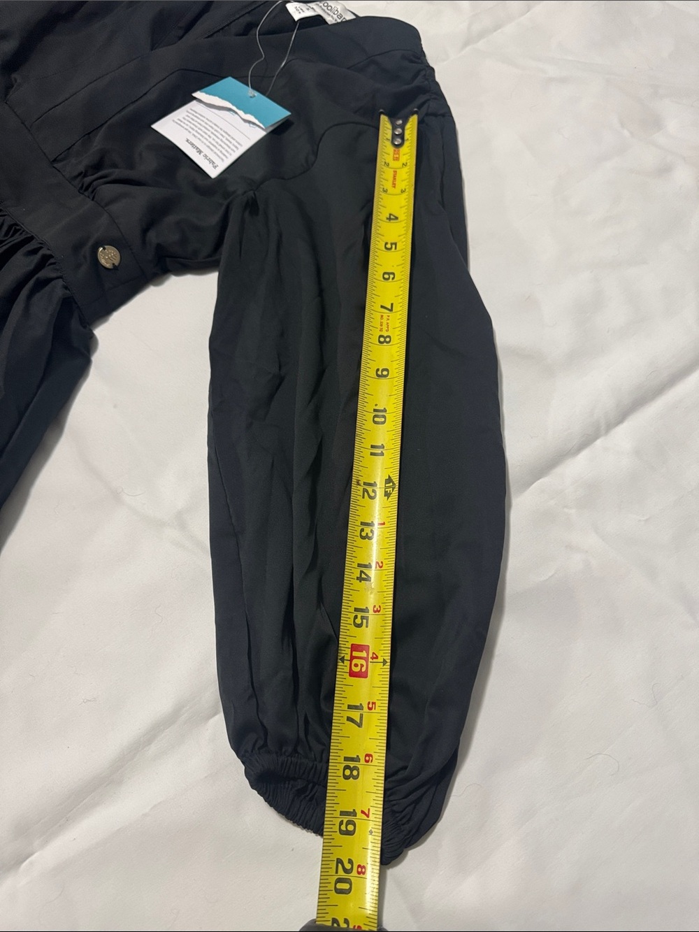 NWT Coolibar Black Long Sleeve Maxi Dress size S - Picture 13 of 13